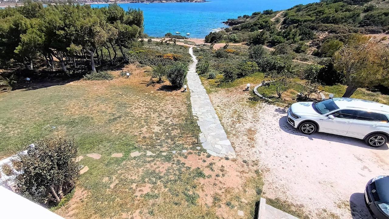 Dea Del Mare Complex In Front Of The Sea. Villa Kaap Soenion Buitenkant foto