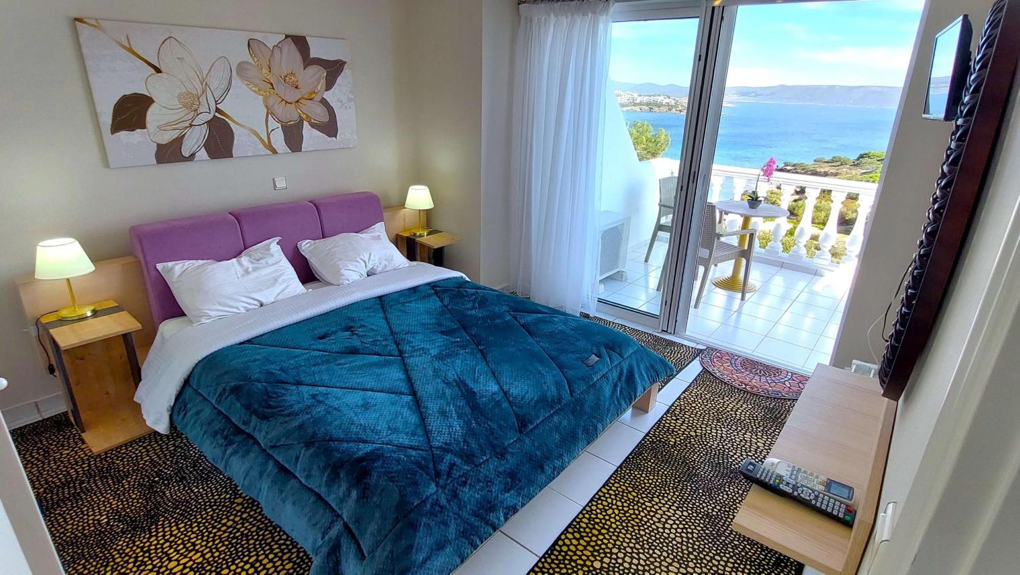 Dea Del Mare Complex In Front Of The Sea. Villa Kaap Soenion Buitenkant foto