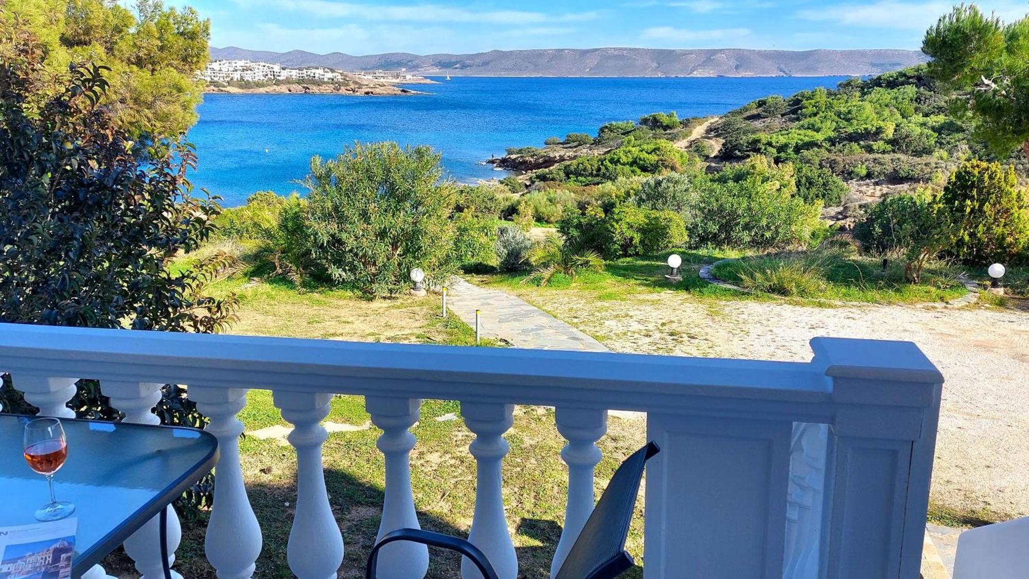 Dea Del Mare Complex In Front Of The Sea. Villa Kaap Soenion Buitenkant foto