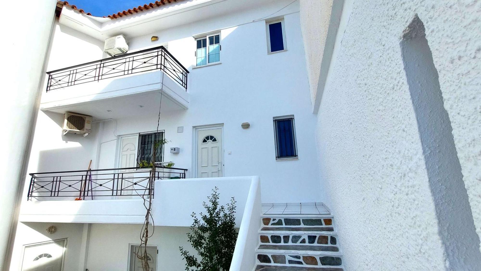 Dea Del Mare Complex In Front Of The Sea. Villa Kaap Soenion Buitenkant foto
